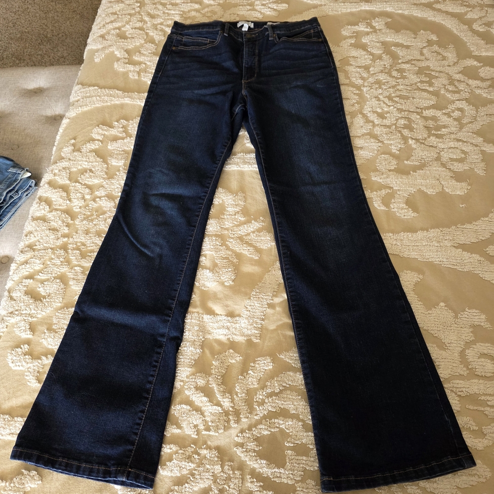 Sofia by Sofia Vergara Marisol Bootcut Dark Blue Jeans
